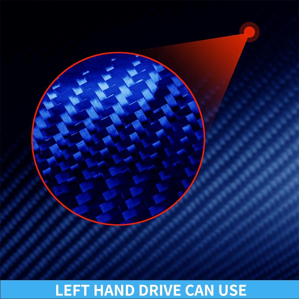 Real Carbon Fiber Car Accessories Speedometer Trim Cover Soft Sticker For Mercedes-Benz W166 GLE/GLS 2016 2017 2018