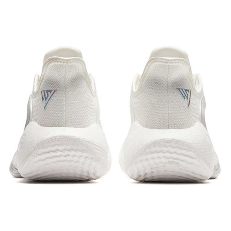 Anta Sanfenyu 2 Wang Siyu PE Men Low Top Basketball Shoes Papyrus White 912421602-2