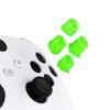 eXtremeRate Replacement Custom ABXY Action Buttons for Xbox Series X Classic Symbol ABXY Keys for Xbox One and Elite & S, 3-Tone S/X V1/V2 [Green]