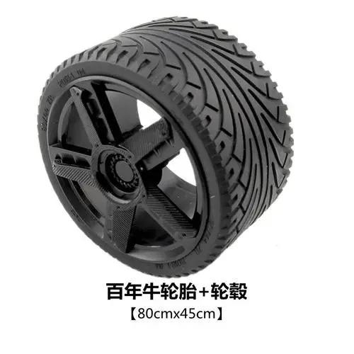 MOC Высокотехнологичное Колесо с Шиной и Ступицей DIY Кубики Автомобиль Грузовик 44309 70695 15413 Строительные Блоки Совместимые Мотоциклы Гонки Игрушки
