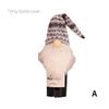 Christmas Series Wine Bottles Cover Santa Claus Knitted Wool Ornaments Faceless Home Party Decor Bottle Household Supplies
