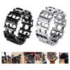 Multifunction Outdoor Tool Bracelet Screwdriver, Can Opener, Bottle Opener, Allen Wrench 5 In1 Stainless Steel Bracelet Wearable