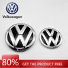 Для VOLKSWAGEN 2 шт. Глянцевый черный набор значков GTI для Volkswagen Golf MK7.5 (2018-2020) - Комплект для замены передней решетки и заднего значка