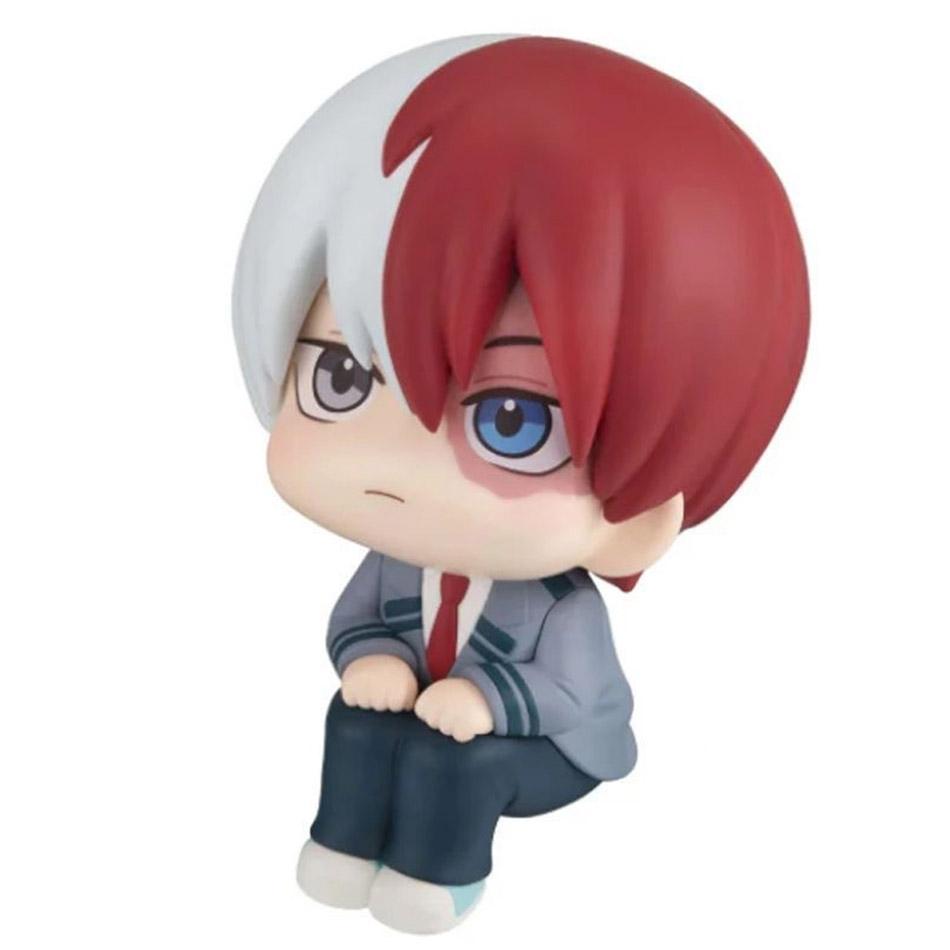 Chibi Super Cute Academy Izuku Midoriya / Katsuki Bakugo / So Todoroki PVC Figurine, Collectible Toy Series Model