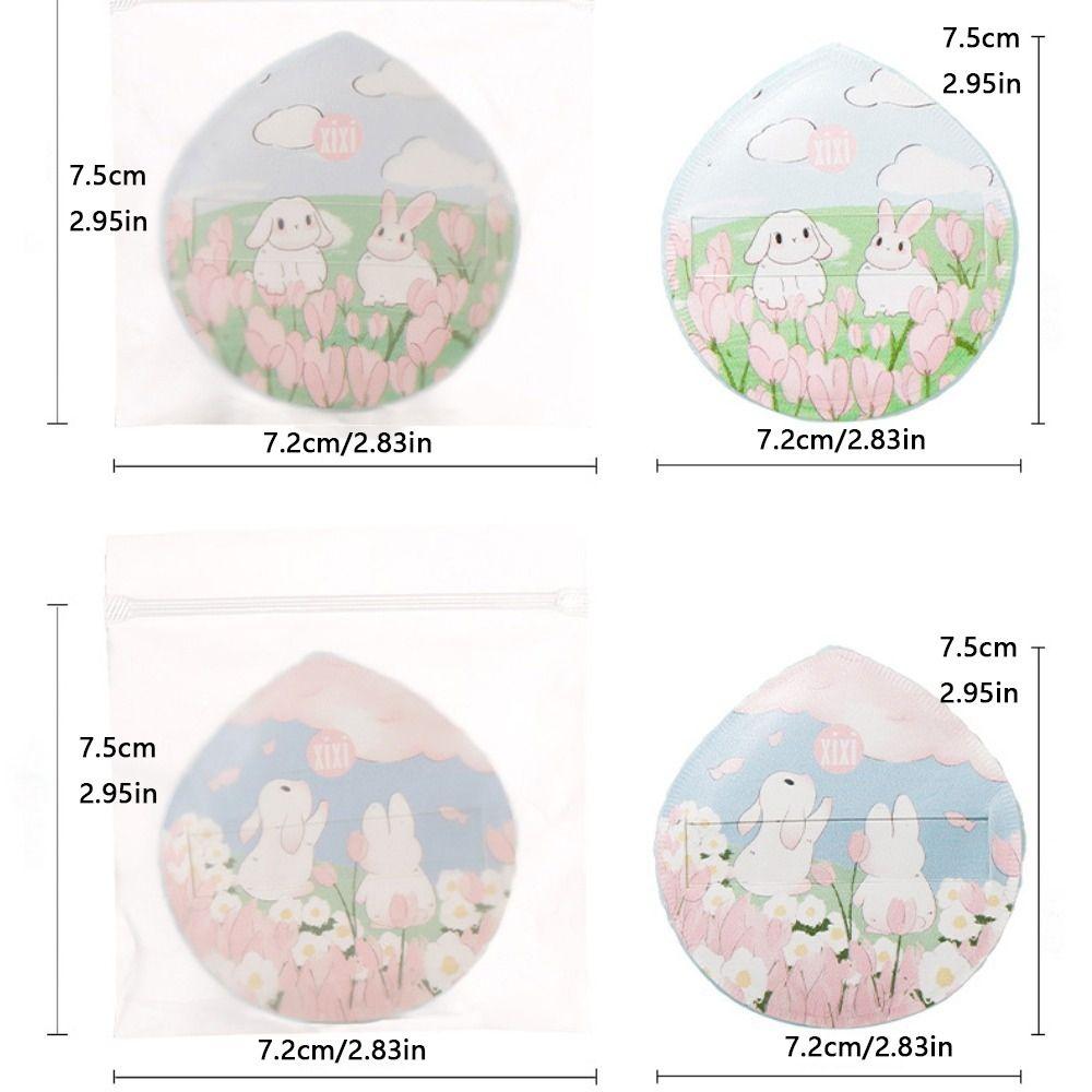 Soft Air Cushion Puff Dry Wet Dual-use Cosmetic Puff Foundation Powder Puff Makeup Sponge Puff Set