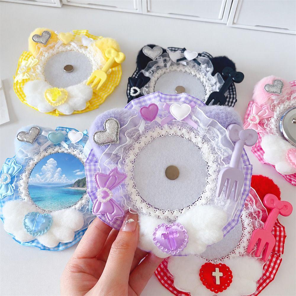 Bowknot Magnetic Badge Holder Magnetic Badge Display Holder Ita Bag Decoration Lolita Accessory