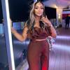 European and American women's sexy strapless short top with high waist slimming long pants, African women's design suit for women