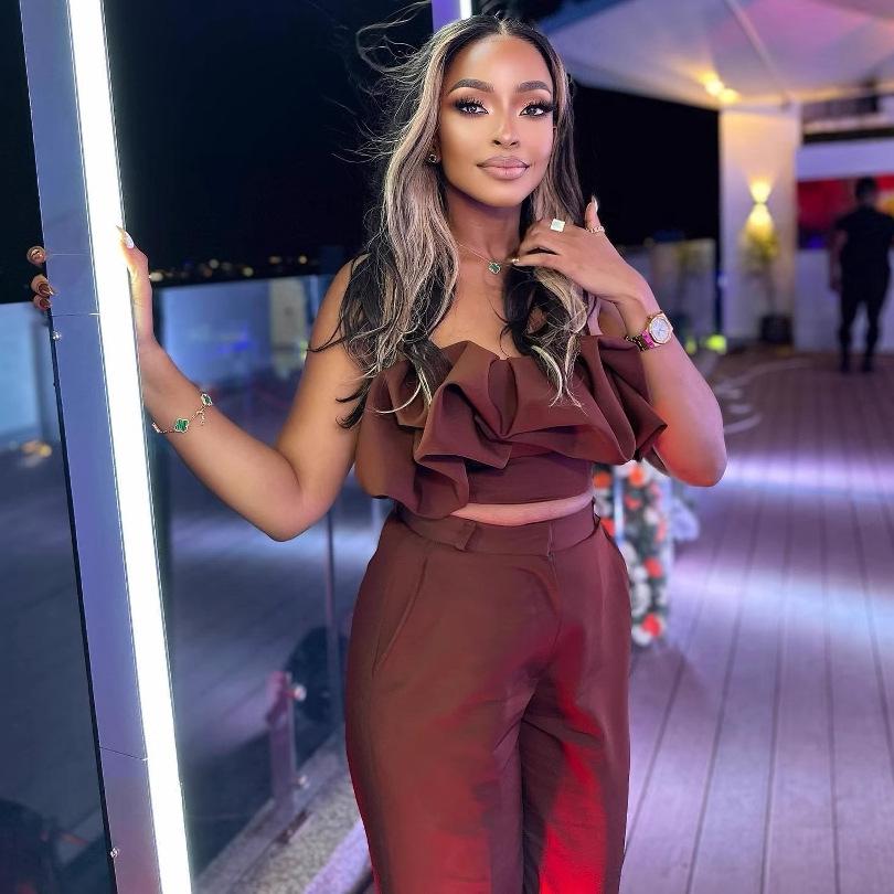European and American women's sexy strapless short top with high waist slimming long pants, African women's design suit for women
