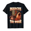 Футболка Marcus The Worm Bootleg для мужчин и женщин 100% хлопок, топы с коротким рукавом P475