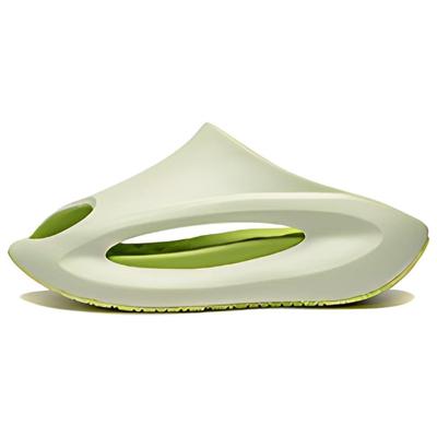 Li Ning Cloud Travel Slay Удобные бесшумные износостойкие сандалии-слайдеры унисекс обувь светло-фруктово-зеленый AZST001-7