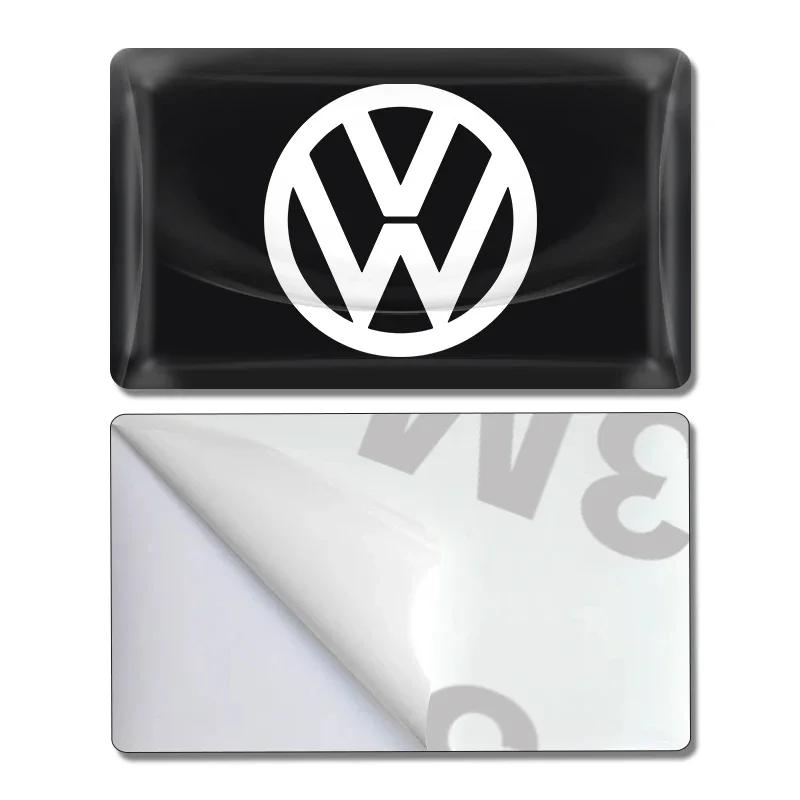 VW Для Volkswagen 10 шт. Новые 3D Эпоксидные Автомобильные Наклейки Маленькие Капельки Клея Наклейки Для Volkswagen Golf Passat B6 Magotan Touran Arteon Sci
