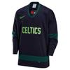 X NBA City Edition Boston Celtics Loose Fit Comfortable Long Sleeve Jersey Men Jersey Black FZ0344-010