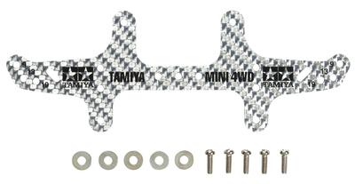 Tamiya Mini 4WD Special Product HG Carbon Multi Wide Задняя стойка 95306 1,5 мм/серебристый