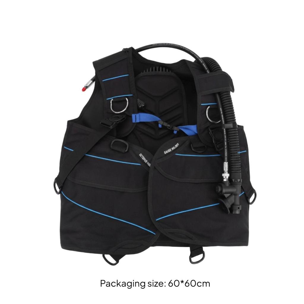 Jacket-Style BCD Adjustable Scuba Padded for Dive Training