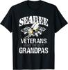 Ветераны Seabee делают отличную футболку унисекс The Best Grandpas