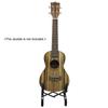 Universal Foldable Ukulele Violin Stand Bracket Adjustable Metal Holder for Ukuleles 4 4 3 4 1 2 1 4 Violins Black