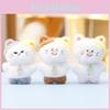 Toy Plush Cat Keychain Pendant With Pp Cotton Filling For Kids Gift Decor Bag