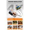 Mini G9 dual lens camera, high-definition with screen camera and video recording, travel photography, keychain Vlog retro camera