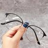 Fashion Anti Blue-ray Reading Glasses Metal Presbyopia Eyeglasses Women Square Round Far Sight Eyewear Vision Care +1.0~+4.0