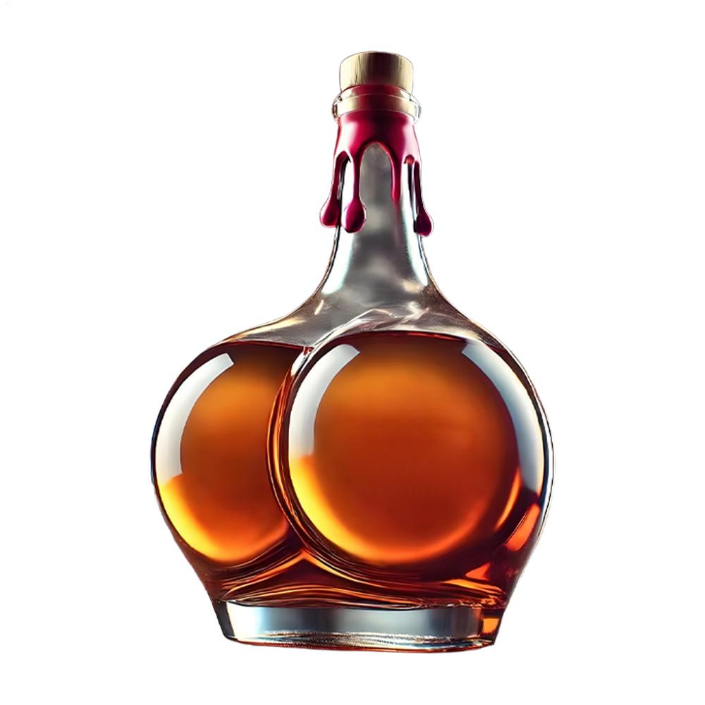 Креативный графин для виски, реалистичный, оригинальный, стеклянный кувшин, бутылка для ликера, бутылка для виски, вина, бренди, скотча, бурбона, водки