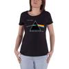 Pink Floyd T Shirt Dark Side of The Moon New Official Womens Skinny Fit Black Size M