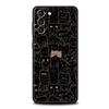 Чехол для телефона с кошачьим принтом для Samsung Galaxy S24 S23 Ultra S22 S21 S20 FE 5G S10 S10E S9 Plus S8, мягкий силиконовый черный чехол-бампер