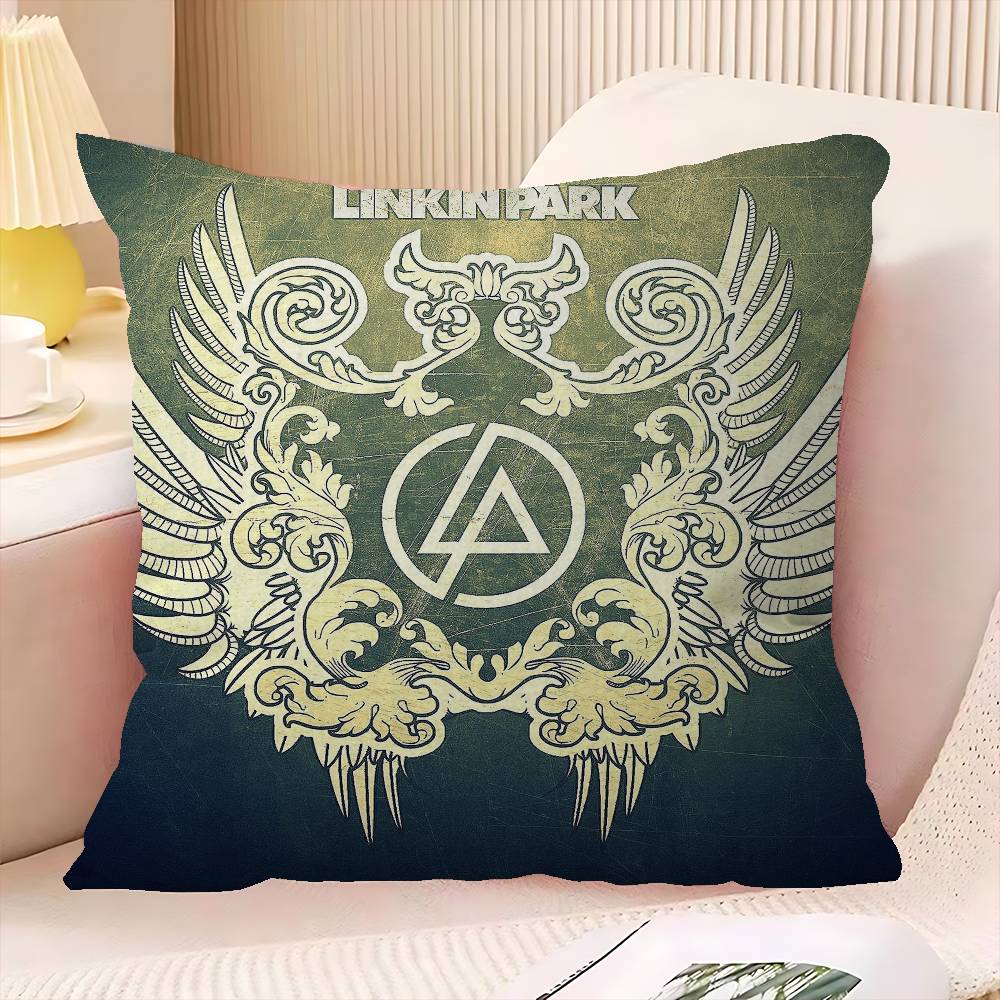 Rock Band L-Linkin Cool P-Park 45*45Cm Cushion Cover Pillow Cover Decor Pillowcase Home Pillowcase For Couch Pillow