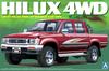 Aoshima Bunka Kyozaisha Лучшая машина серии GT Toyota Hilux Pickup Double Cab 4WD Пластиковая модель 1/24 № 82