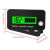 6136 Battery Capacity Indicator DC Voltmeter DC 8V-90V Lead Acid Lithium LiFePO4 Battery Tester Power Display Meter 12V 24V 48V