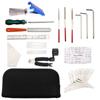 Leveling Action Ruler Tuning Wrench Maintenance Tools Organizer Bag Repairing Set Guitar Tools Kits