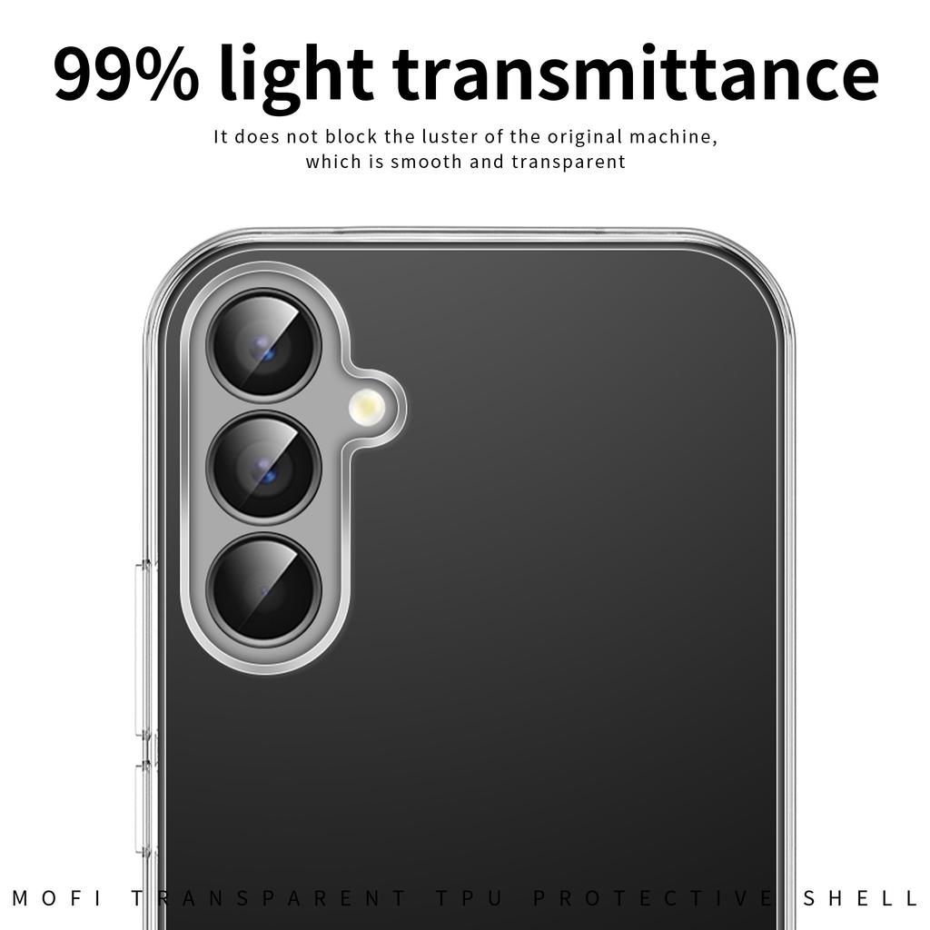 For Samsung Galaxy S26 Clear Phone Case MOFI Ultra-Thin TPU Phone Back Cover