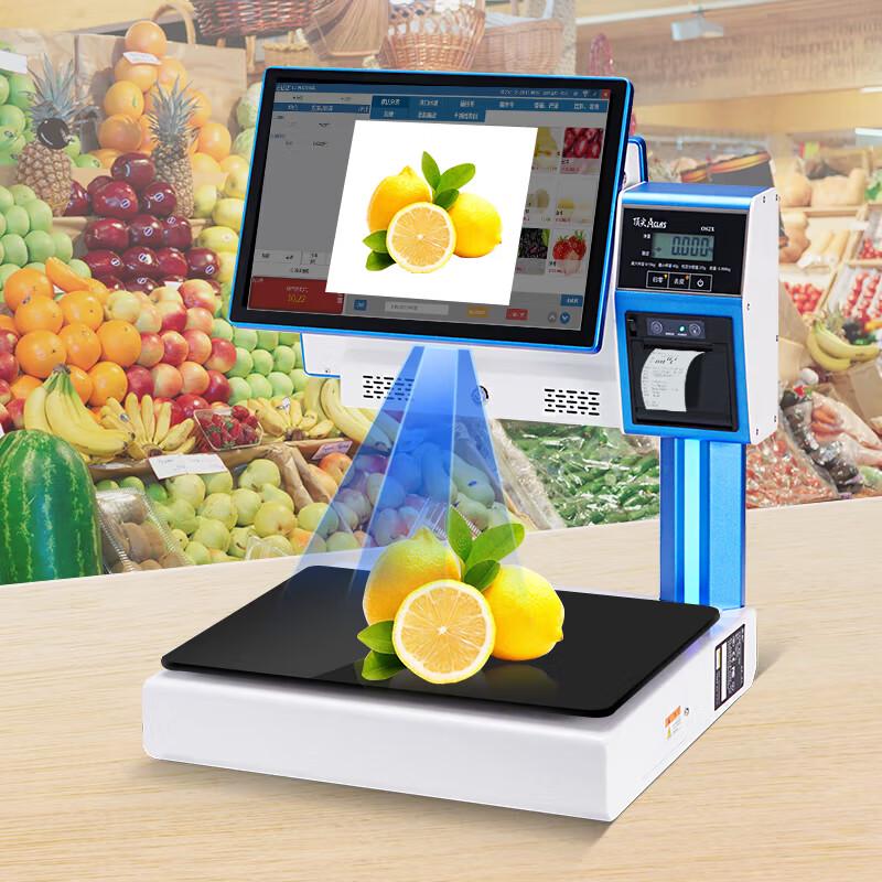 C8 Smart Dual AI Touchscreen Cash Register Scale (CN version)