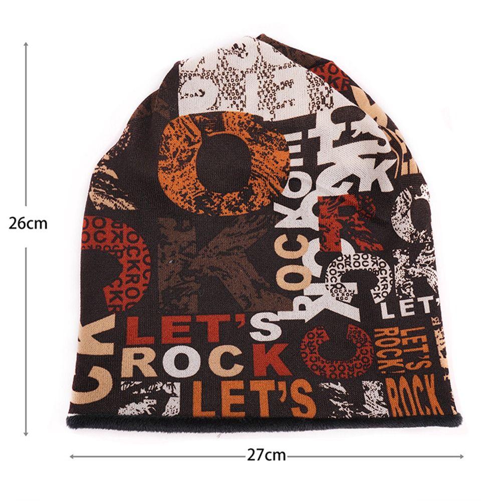 Fleece Lined Cover Head Cap Soft Plush Winter Knitted Hat Fashion Beanies Bonnet  for Women