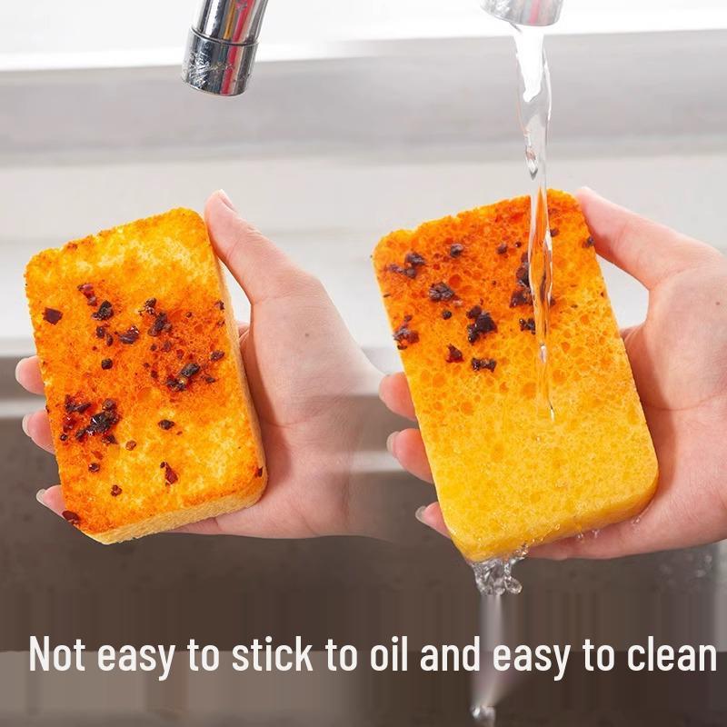 Magic Eraser Wood Pulp Dishcloth & Sponge Set for Kitchen Cleaning