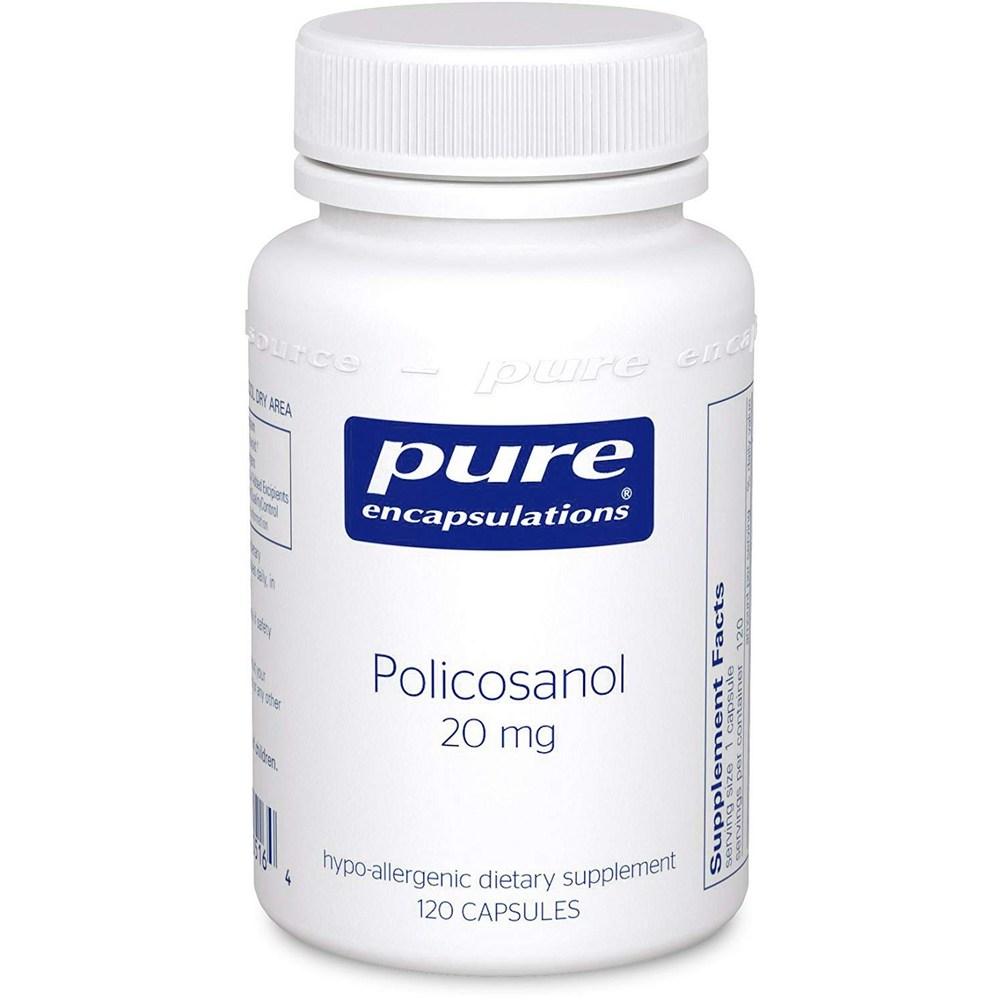 Pure Encapsulations Поликозанол 20 мг Капсулы 1 шт 120 Таблеток