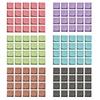 Set Of 20 PBT 1U Color Keycaps, Stain Resistant And Fingerprint Proof Enhances Typing For Mechanical Keyboards