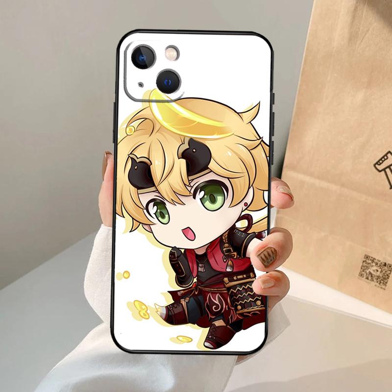 Thoma Genshin Impact Game Phone Case For IPhone 18 17 Pro Max 17 Air Shockproof Cover For IPhone 18 17 Pro