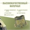 Прочный собачий ошейник и поводок из ткани Оксфорд для больших собак с шлейкой в ​​стиле жилета на груди и спине