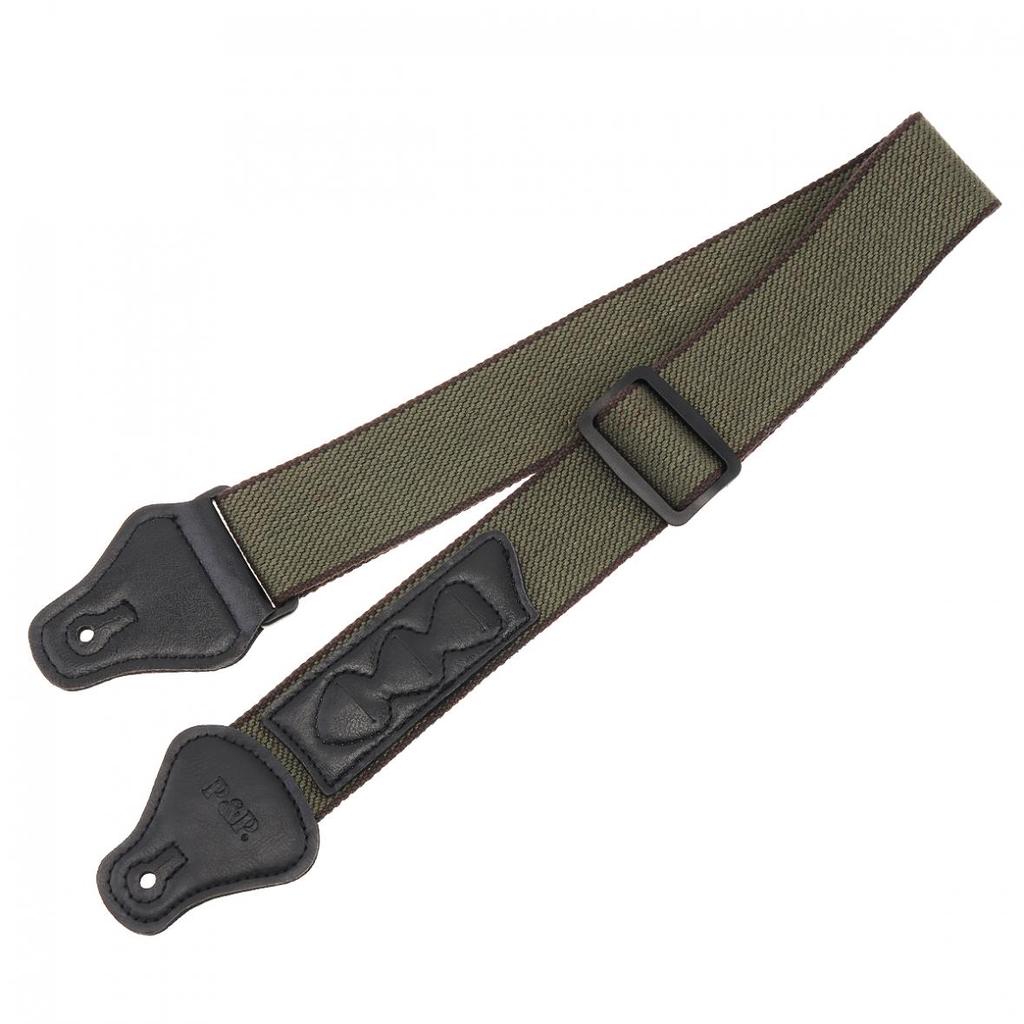 Adjustable Pure Cotton Guitar Strap for Acoustic Electric Bass Guitar with Plectrums Pockets