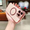 Чехол для iPhone 16 Pro Max, совместимый с MagSafe, гальванизированный, из ТПУ, чехол для телефона