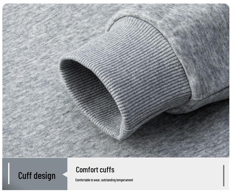 Мужская куртка из гребенного хлопка с воротником-стойкой, осень 2025: Повседневный спортивный кардиган-свитшот однотонного цвета