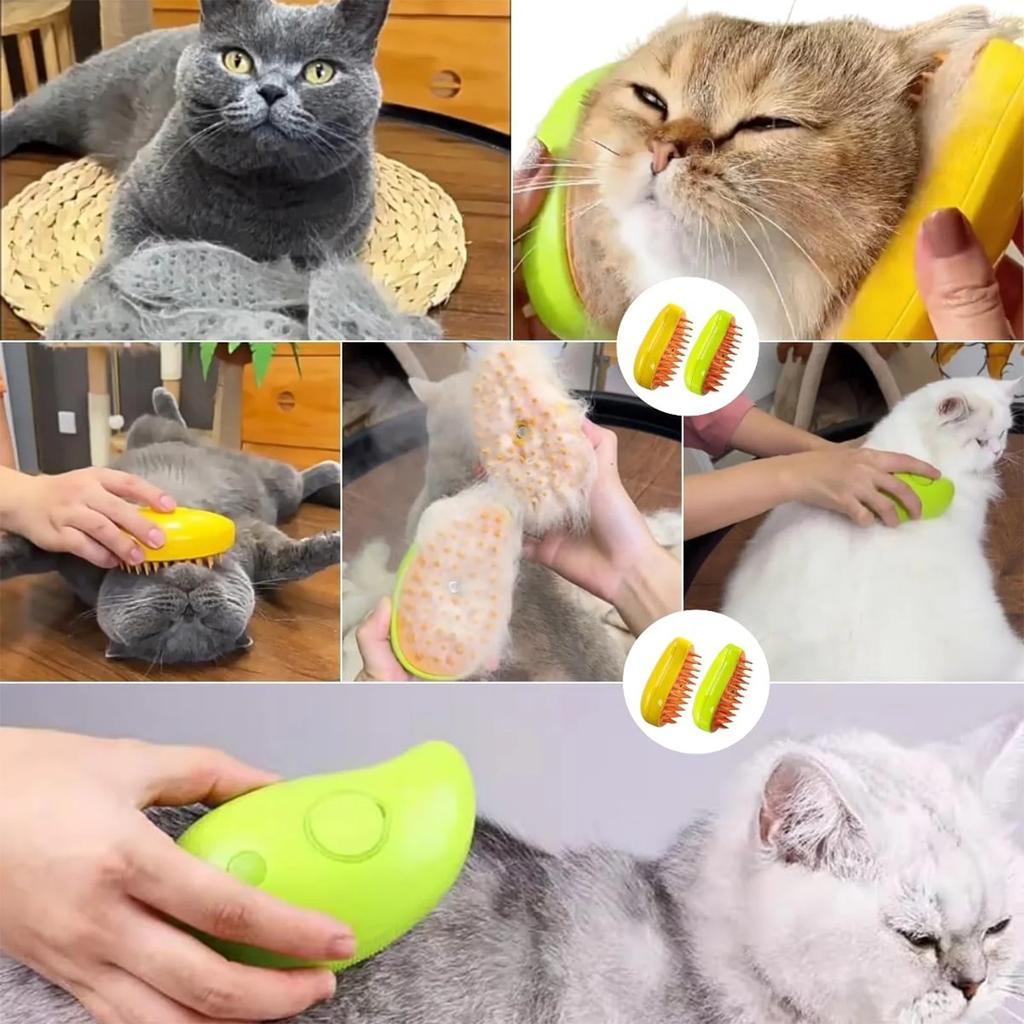 Pet Electric Spray Combs Cat And Dog One Button Spray Does Not Hurt Skin To Remove Floating Hair, Massage Combs Combs