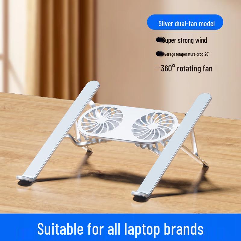 Binbo Aluminum Alloy Portable Foldable Laptop Cooling Stand