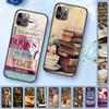 Чехол для телефона для iphone 12pro 13pro 11pro max 5S 6S 7 8plus x xr xsmax 12mini 13mini se 2020, чехол с книгами, стопка книг, библиотека для чтения