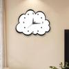 Shape Wall Clock Bedroom Creative Alarm Decorative Hanging for Living
