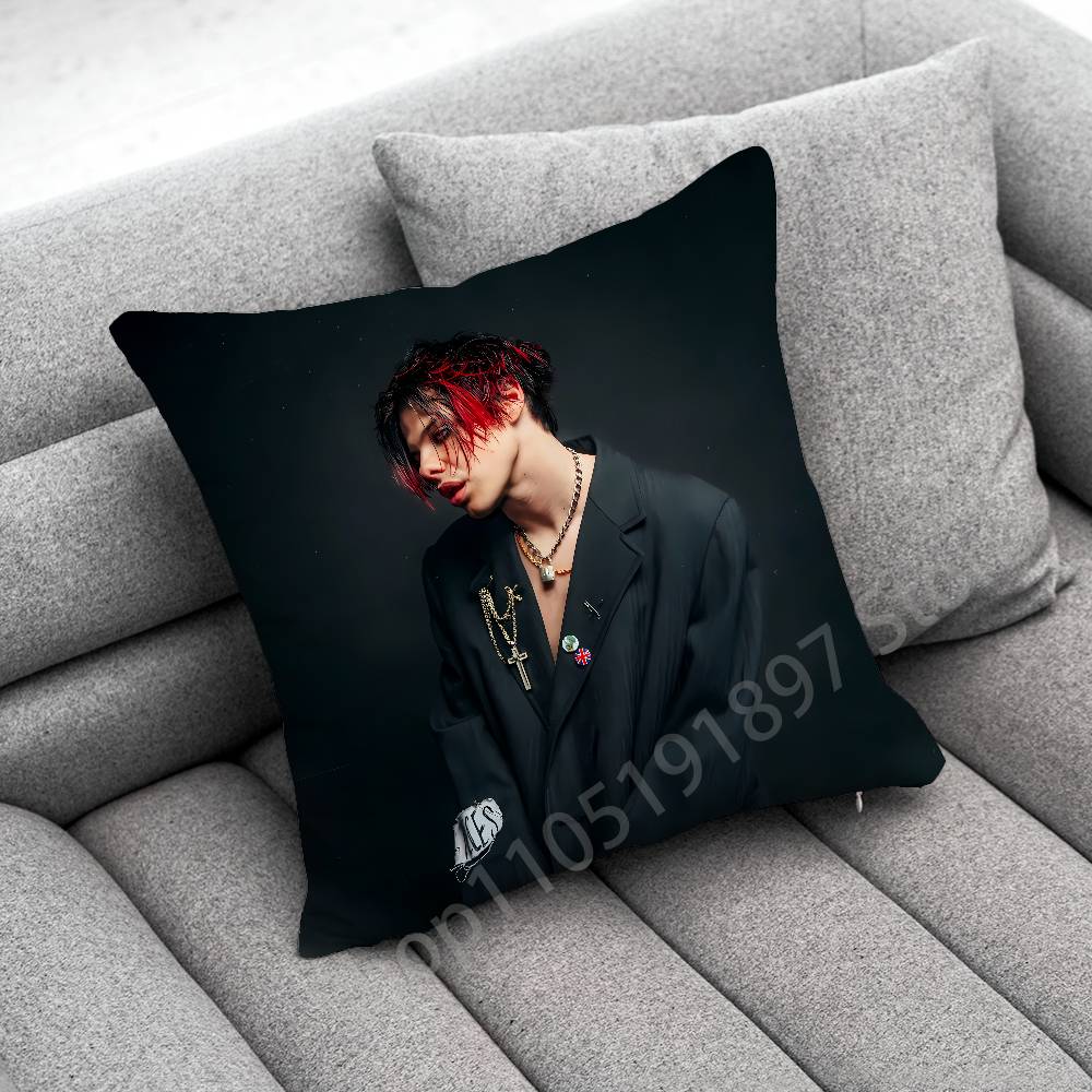 Y-Yungblud Idols One More Time Throw Pillow Case For 50X50Cm 30X30Cm 55X55Cm 45X45Cm 40X40Cm Square Bed Pillowcase Cover