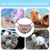 Printed Hamster Hammock with Hooks Hamster Bed 2025 Ferret Warm Bed  For Guinea Pig Hideout Mouse