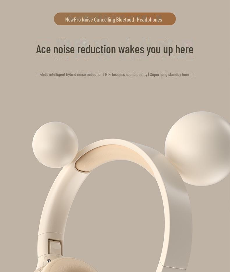 Universal Noise-Cancelling Bluetooth Gaming Headset