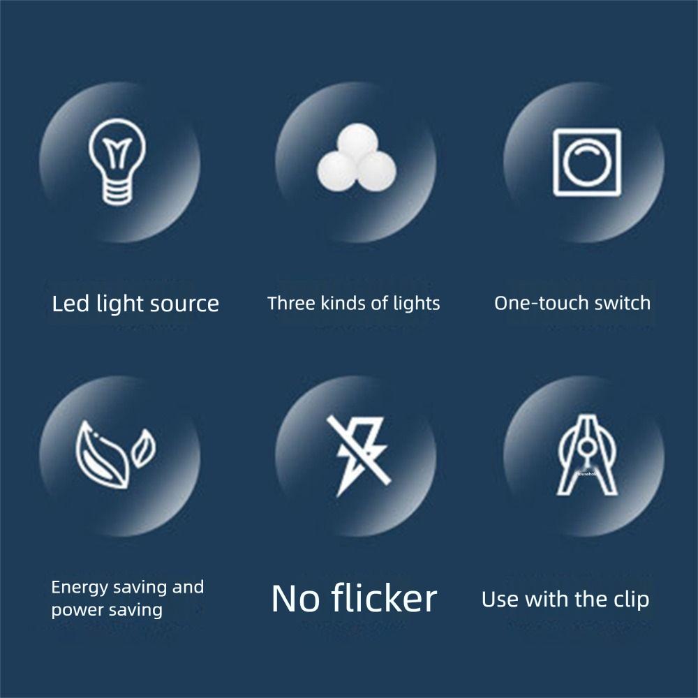 90 Degree Bend Fish Tank Clip Lamp 3 Color Modes LED Aquarium Light Aquarium Accessories