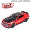 Масштаб 1/24 Camaro, литая под давлением модель автомобиля, игрушечный автомобиль с откатным механизмом, звуком и светом для детей, коллекция подарков для мальчиков и девочек